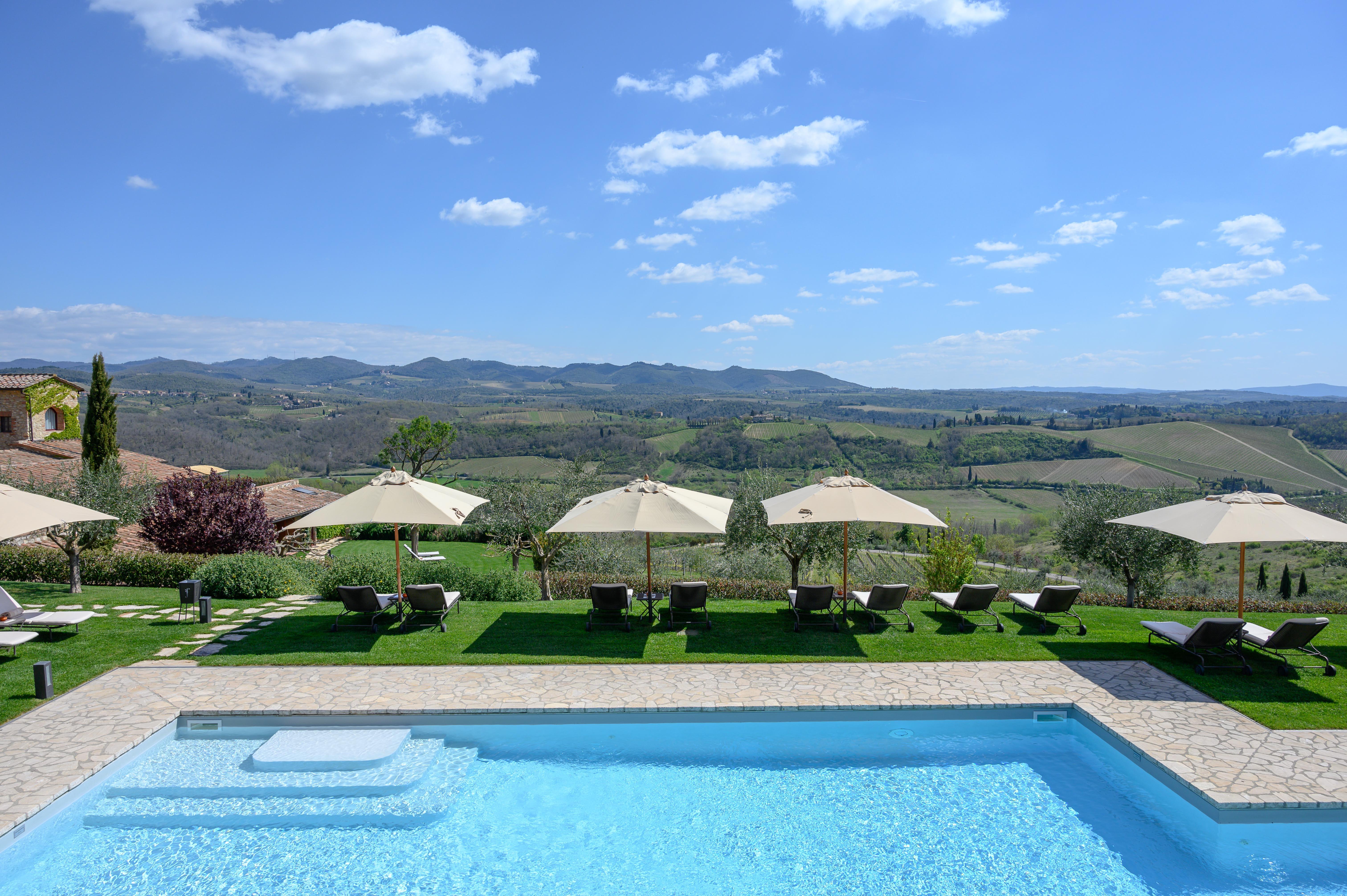 Hotel Le Fontanelle Castelnuovo Berardenga Esterno foto