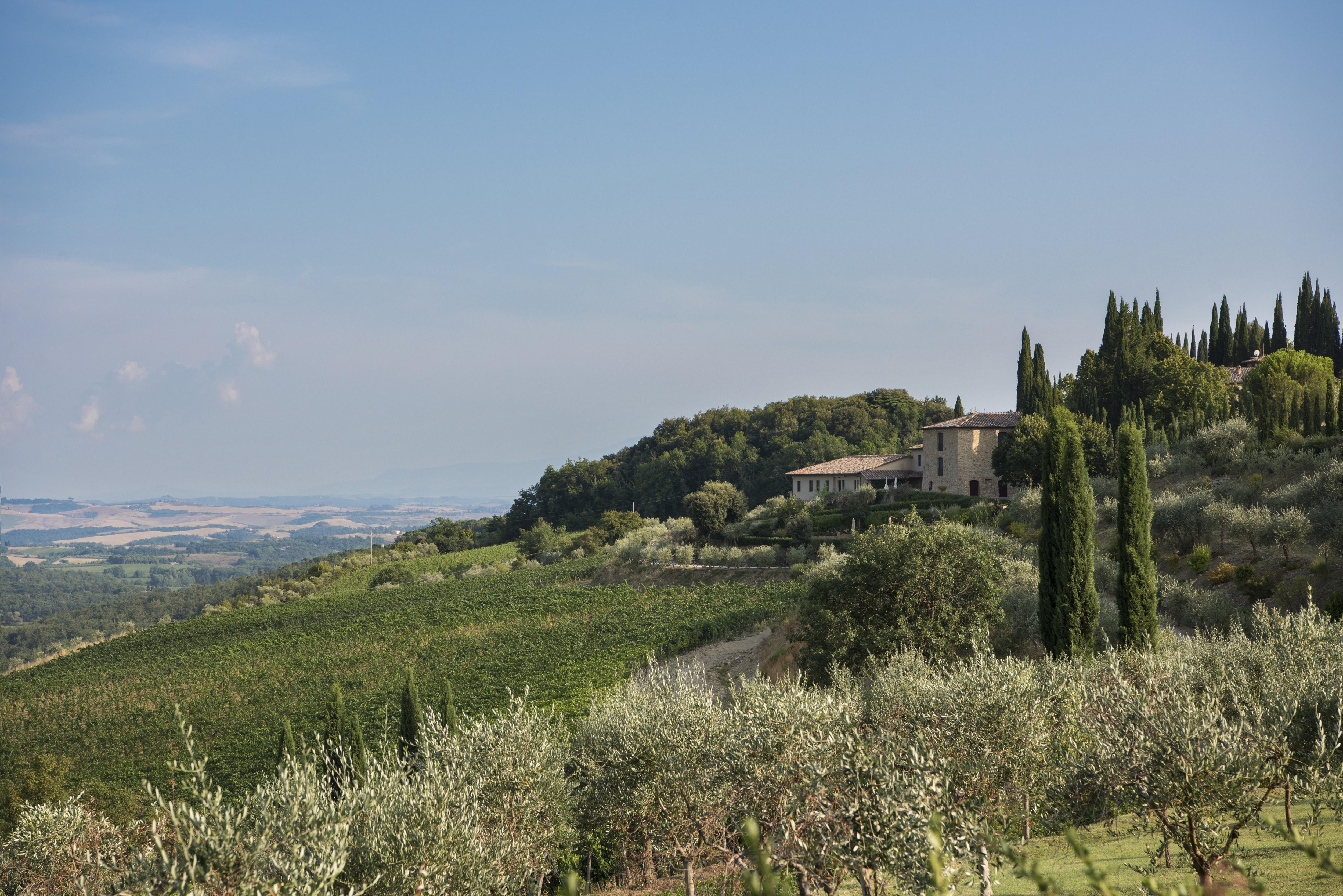 Hotel Le Fontanelle Castelnuovo Berardenga Esterno foto