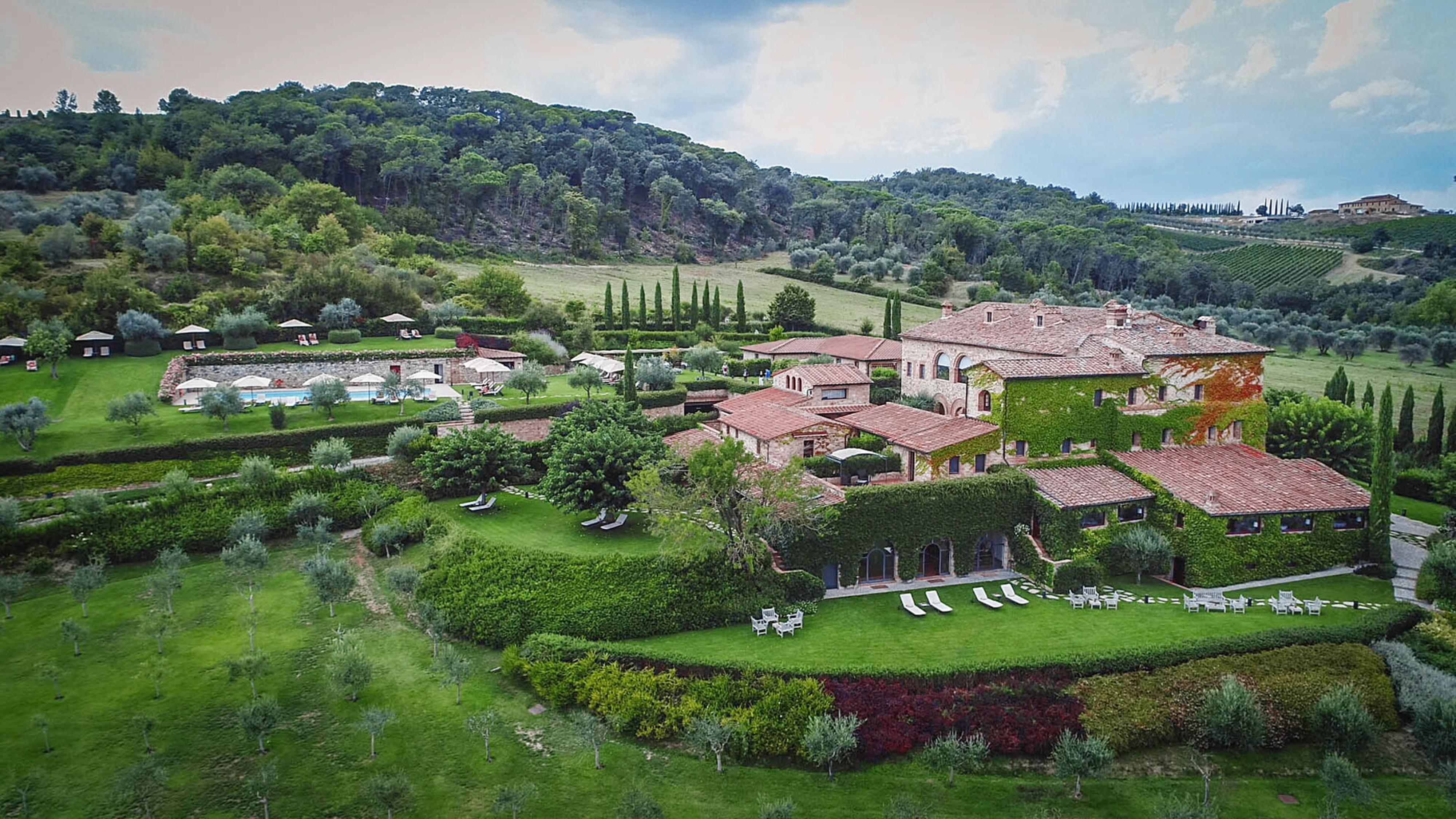 Hotel Le Fontanelle Castelnuovo Berardenga Esterno foto