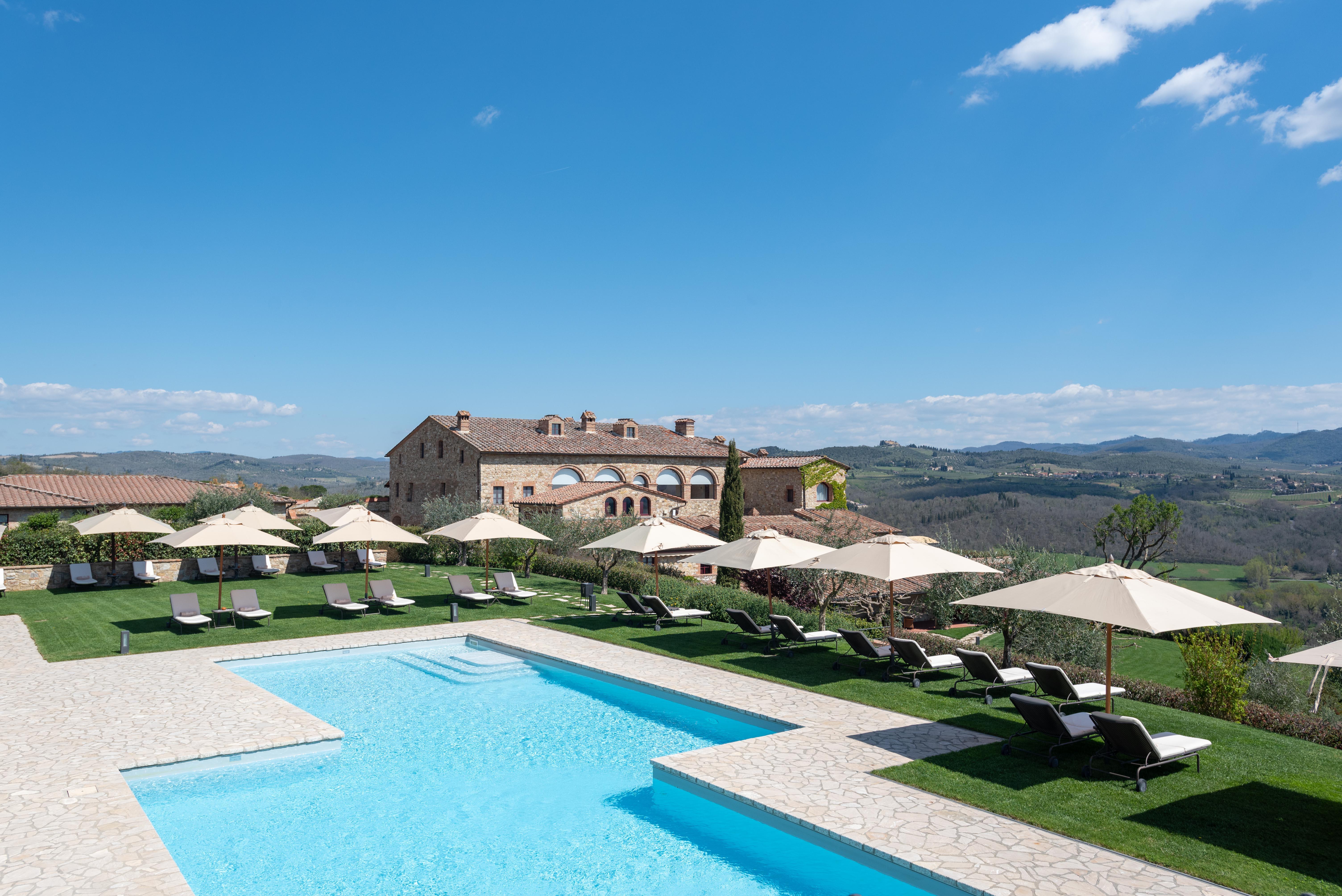 Hotel Le Fontanelle Castelnuovo Berardenga Esterno foto