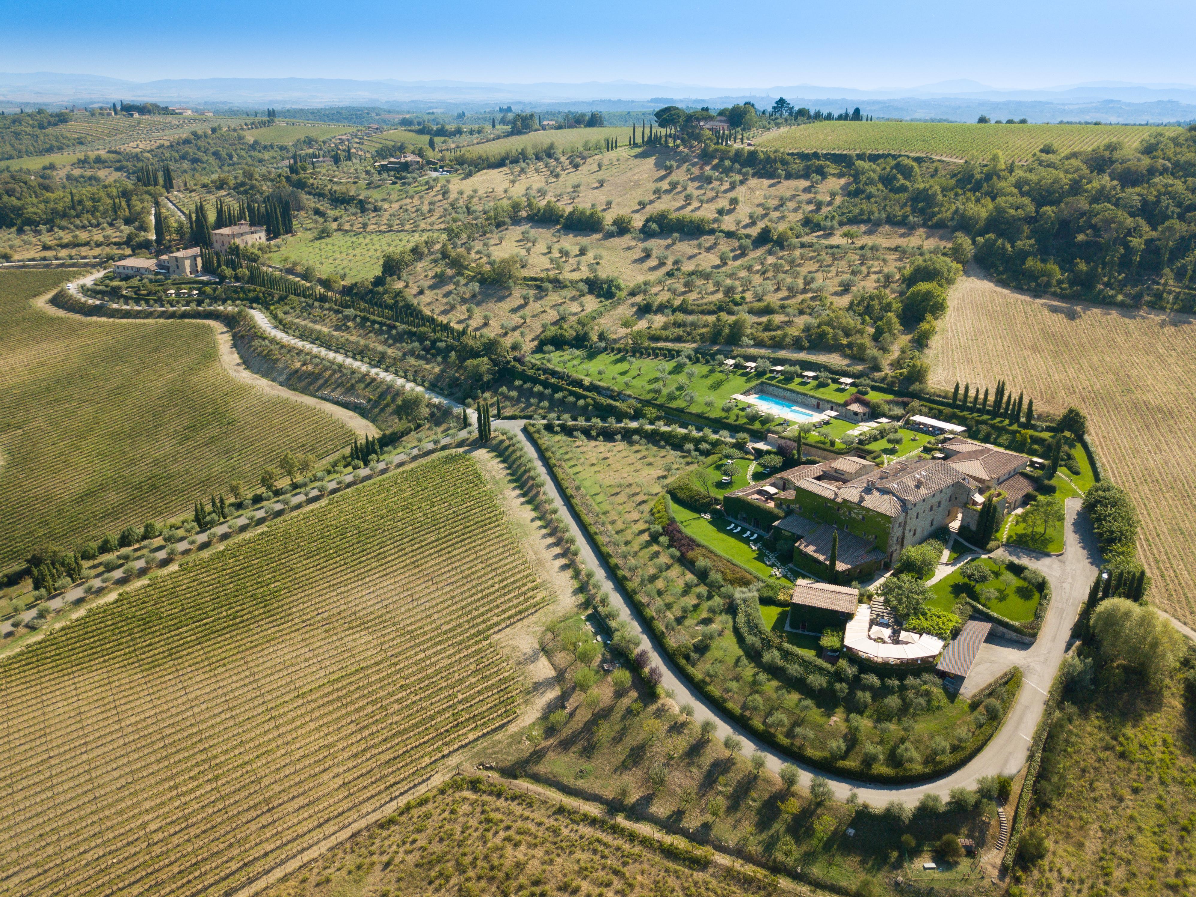 Hotel Le Fontanelle Castelnuovo Berardenga Esterno foto