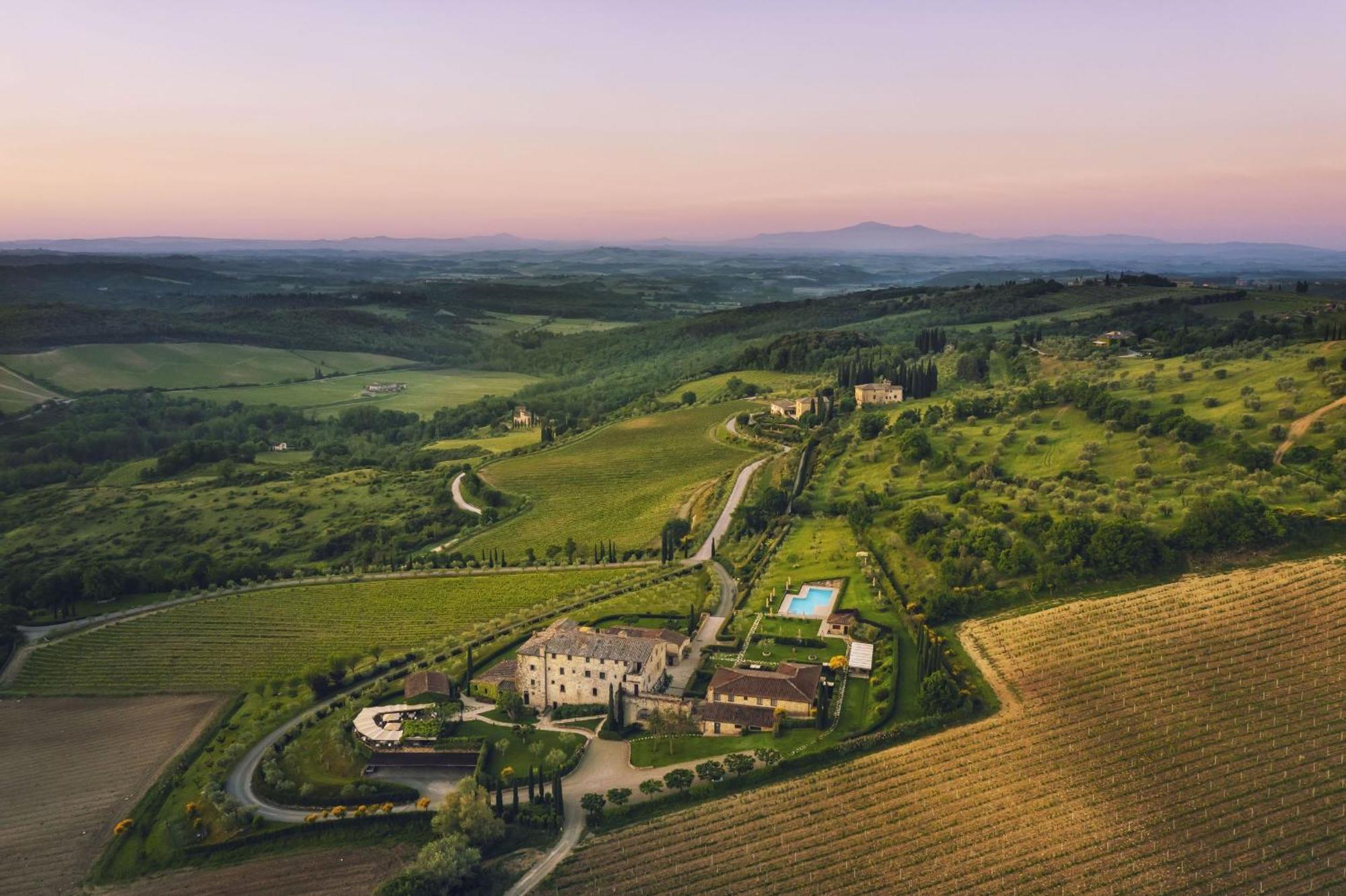 Hotel Le Fontanelle Castelnuovo Berardenga Esterno foto
